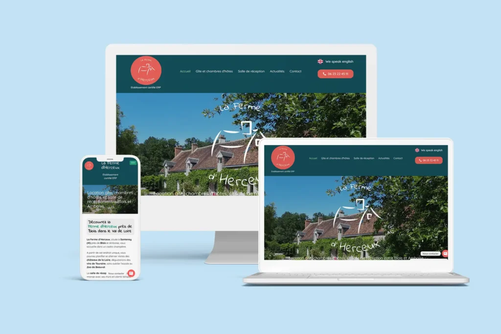 Visibilité de site internet pour chambre d'hôtes dans le Nord
