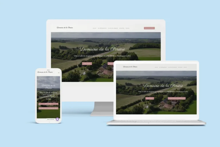 Création de site web pour gîte dans le Nord
